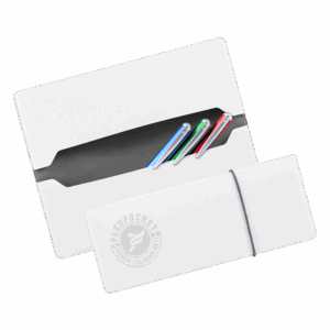 Пенал на резинке, цвет белый