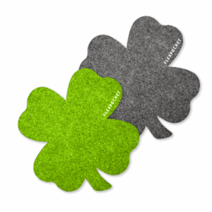 Подставки из фетра «Клевер»