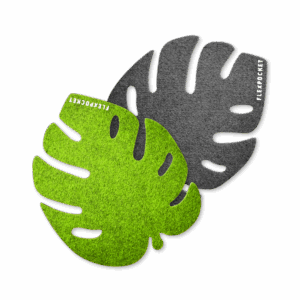 Подставки из фетра «Монстера»