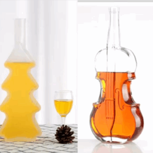 Оригинальные стеклянные бутылки