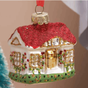 Стеклянные новогодние игрушки