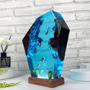 Уникальные лампы из смолы