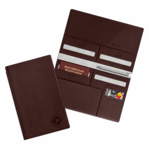 Органайзер для путешественника (семейный), цвет коричневый