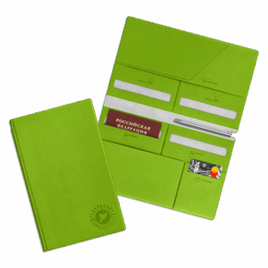 Органайзер для путешественника (семейный), цвет зеленый