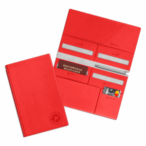 Органайзер для путешественника (семейный), цвет красный