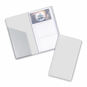 Визитница настольная, цвет белый