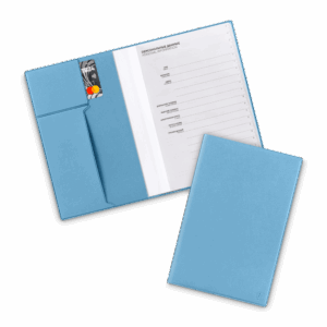 Ежедневник А5, цвет голубой