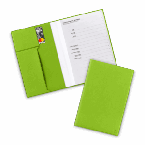 Ежедневник А5, цвет зеленый