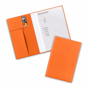 Ежедневник А5, цвет оранжевый