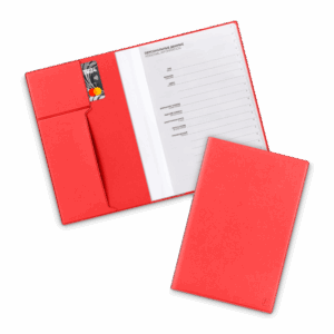 Ежедневник А5, цвет красный