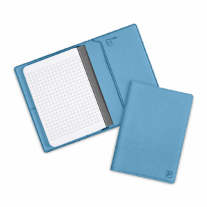 Записная книжка B7, цвет голубой