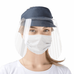 Защитный экран с козырьком