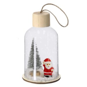 Новогоднее украшение Дед Мороз в колбе