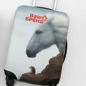 Чехлы на чемодан с принтом