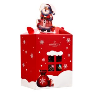 Сладкий новогодний подарок «Теремок с Дедом Морозом», 110 г, МИКС