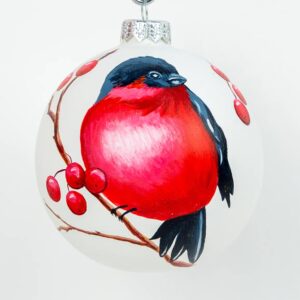 Ёлочный шарик «Снегирь»