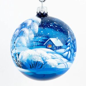 Новогодний шарик «Свет в окне»