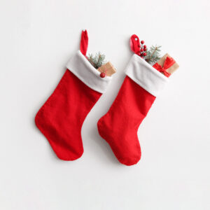 Новогодний носок для подарков