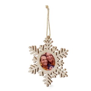 Новогодние подвески деревянные