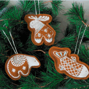 Набор фетровых игрушек "Пряники"