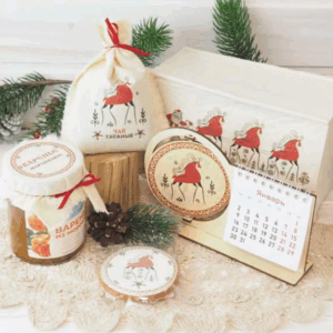 Подарочный набор «Мезенские узоры»