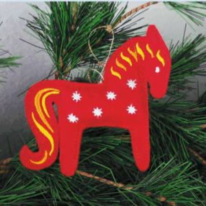 Лошадка из фетра