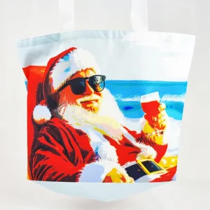 Новогодний шоппер-бигбэг Тропический Санта