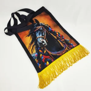 Сумка шоппер с бахромой