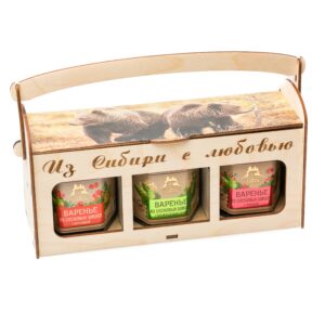 Подарочный набор «Сундучок с вареньем ассорти»