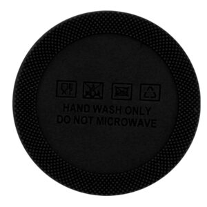 Накладка силиконовая для термокружки Surprise, черный