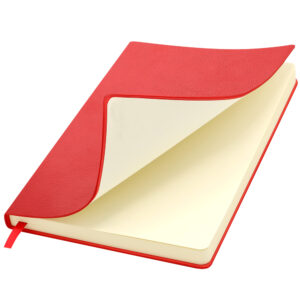 Ежедневник A5 недатированный Franco в мягком переплёте, красный