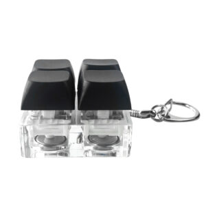 Брелок Press Anti Stress с LED подсветкой, черный