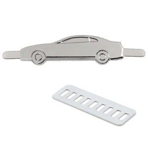 Шильд металлический - машина