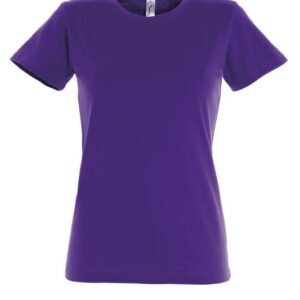 Фуфайка (футболка) IMPERIAL женская,Темно-фиолетовый L