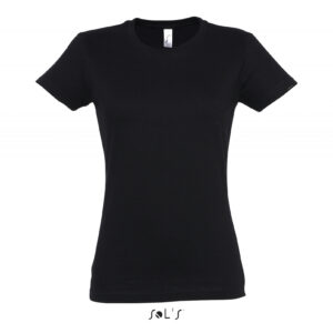 Фуфайка (футболка) IMPERIAL женская,Глубокий черный 3XL