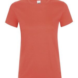 Фуфайка (футболка) REGENT женская,Коралловый S