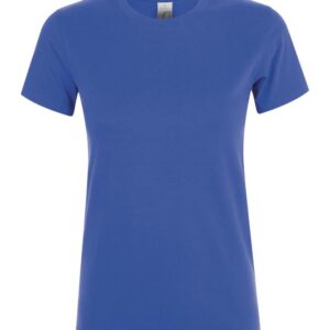 Фуфайка (футболка) REGENT женская,Ярко-синий S