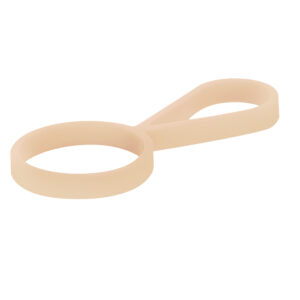 Кольцо-держатель силиконовое для термобутылки Olivia, бежевый