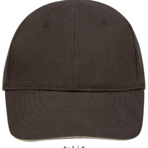 Бейсболка BUFFALO,Шоколадный/бежевый