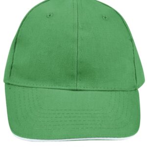 Бейсболка BUFFALO,Зеленый луг/ Белый