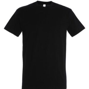 Фуфайка (футболка) IMPERIAL мужская,Глубокий черный S