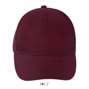 Бейсболка LONG BEACH,Бордовый