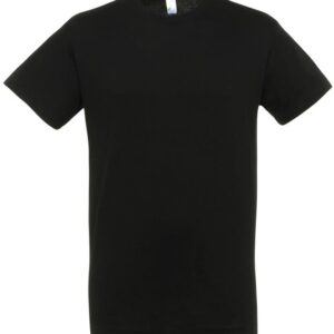 Фуфайка (футболка) REGENT мужская,Глубокий черный 3XL