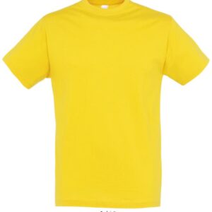 Фуфайка (футболка) REGENT мужская,Жёлтый 3XL