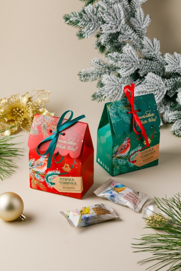 Конфеты «Птичка Томичка» в индивидуальной упаковке, 300 г