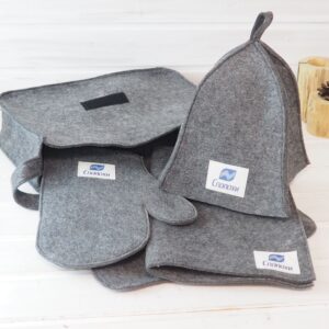 Банный набор из банного войлока