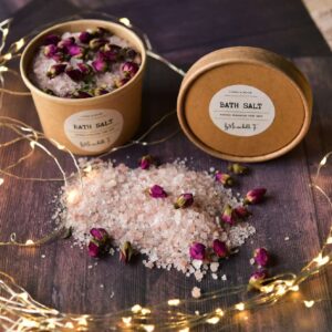 Розовая гималайская соль