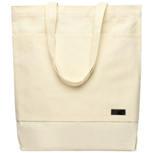 Сумка для покупок JETTA 325 г/м² с шильдом, натуральный