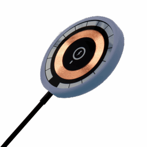 Беспроводное магнитное зарядное устройство Aphia 15W To Go, черный/серый