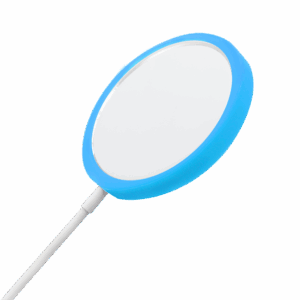 Беспроводное магнитное зарядное устройство Fomax 15W To Go, белый/голубой